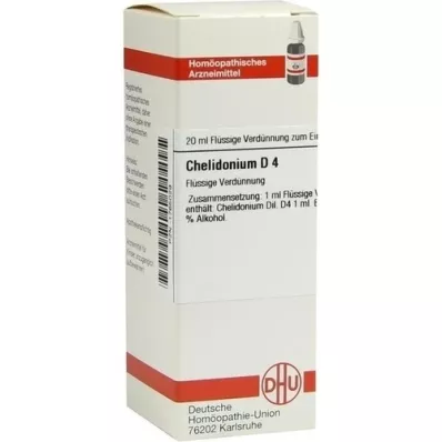 CHELIDONIUM Dilución D 4, 20 ml