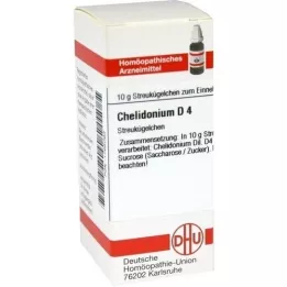 CHELIDONIUM D 4 glóbulos, 10 g