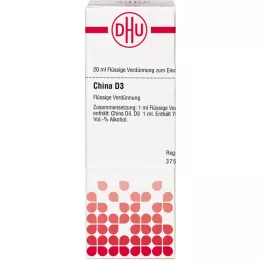 CHINA Dilución D 3, 20 ml