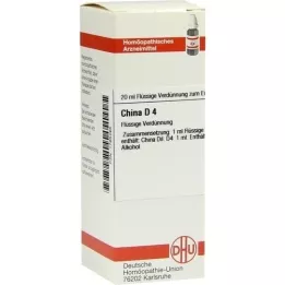 CHINA Dilución D 4, 20 ml