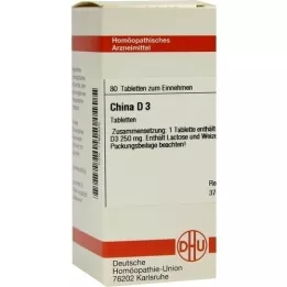 CHINA D 3 tabletas, 80 piezas