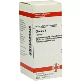 CHINA D 4 tabletas, 80 piezas