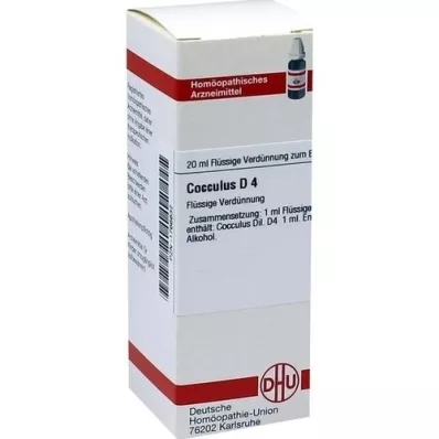 COCCULUS Dilución D 4, 20 ml