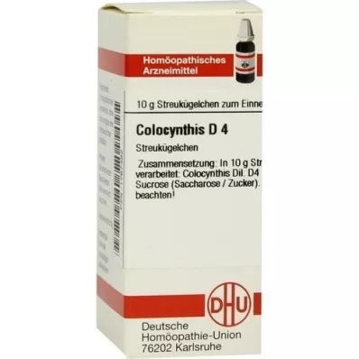 COLOCYNTHIS D 4 glóbulos, 10 g COLOCYNTHIS D 4 glóbulos, 10 g