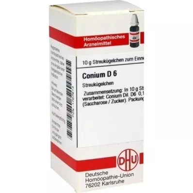 CONIUM D 6 glóbulos, 10 g