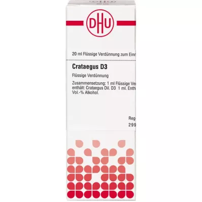 CRATAEGUS Dilución D 3, 20 ml