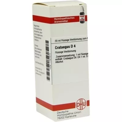 CRATAEGUS Dilución D 4, 20 ml