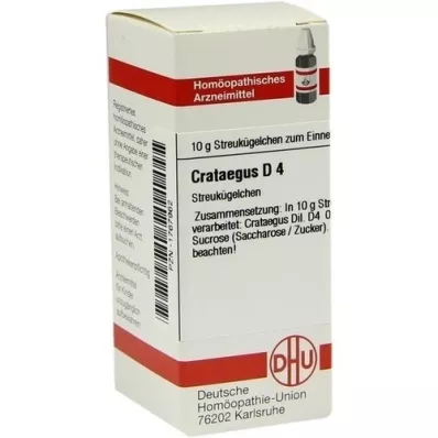 CRATAEGUS D 4 glóbulos, 10 g