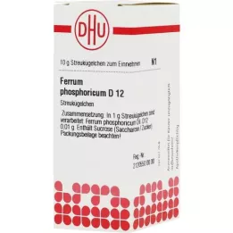 FERRUM PHOSPHORICUM D 12 glóbulos, 10 g
