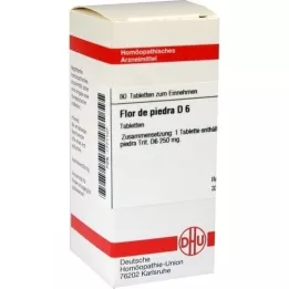 FLOR DE PIEDRA D 6 tabletas, 80 piezas