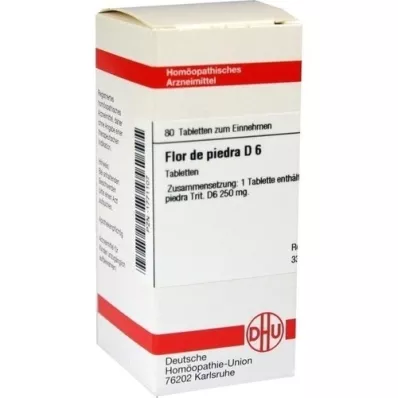FLOR DE PIEDRA D 6 tabletas, 80 piezas