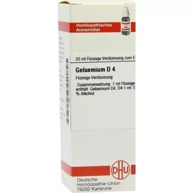 GELSEMIUM Dilución D 4, 20 ml