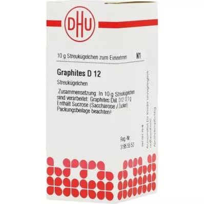 GRAPHITES D 12 glóbulos, 10 g