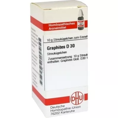 GRAPHITES D 30 glóbulos, 10 g