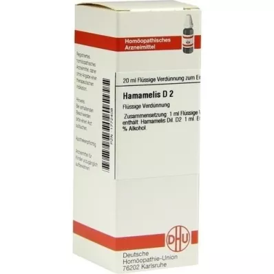 HAMAMELIS Dilución D 2, 20 ml