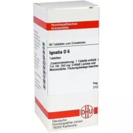 IGNATIA D 6 tabletas, 80 piezas