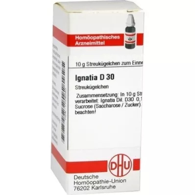 IGNATIA D 30 glóbulos, 10 g