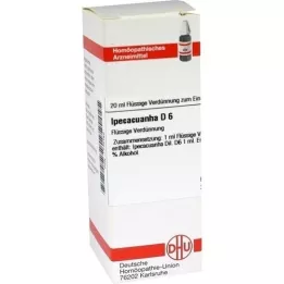 IPECACUANHA Dilución D 6, 20 ml