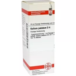 KALIUM JODATUM Dilución D 4, 20 ml