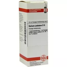 KALIUM JODATUM Dilución D 6, 20 ml