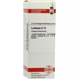 LACHESIS Dilución D 12, 20 ml