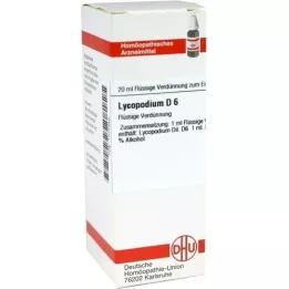 LYCOPODIUM Dilución D 6, 20 ml