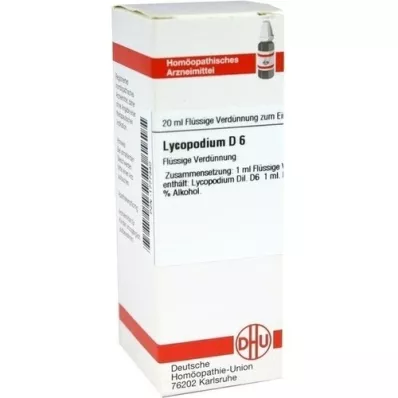 LYCOPODIUM Dilución D 6, 20 ml