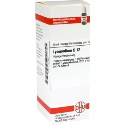 LYCOPODIUM Dilución D 12, 20 ml