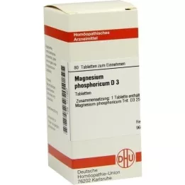 MAGNESIUM PHOSPHORICUM D 3 tabletas, 80 piezas