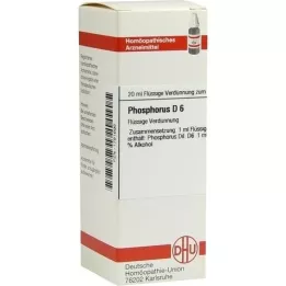 PHOSPHORUS Dilución D 6, 20 ml