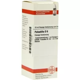 PULSATILLA Dilución D 6, 20 ml