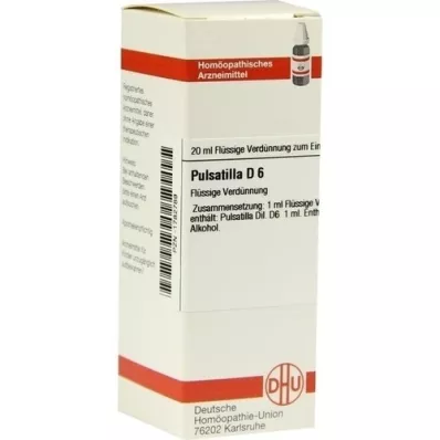 PULSATILLA Dilución D 6, 20 ml