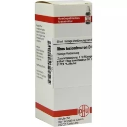 RHUS TOXICODENDRON Dilución D 6, 20 ml