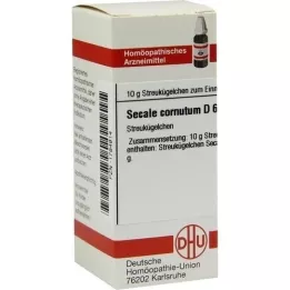 SECALE CORNUTUM D 6 glóbulos, 10 g