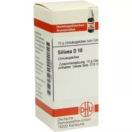 SILICEA D 10 glóbulos, 10 g
