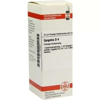 SPIGELIA Dilución D 4, 20 ml SPIGELIA Dilución D 4, 20 ml