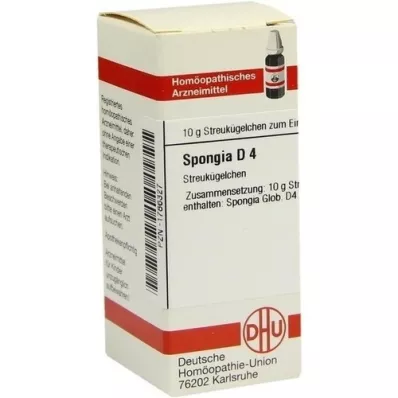 SPONGIA D 4 glóbulos, 10 g