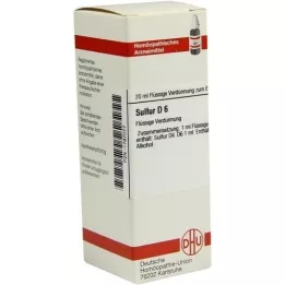 SULFUR Dilución D 6, 20 ml