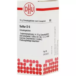 SULFUR D 6 glóbulos, 10 g