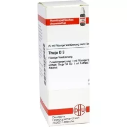 THUJA Dilución D 3, 20 ml