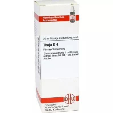 THUJA Dilución D 4, 20 ml