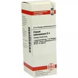 ZINCUM VALERIANICUM Dilución D 4, 20 ml