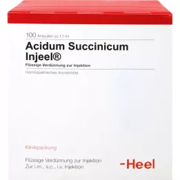 ACIDUM SUCCINICUM INJEEL Ampollas, 100 piezas
