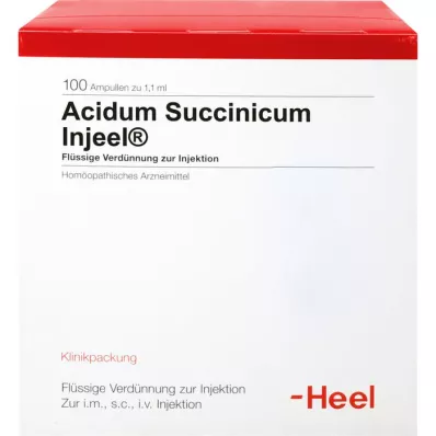 ACIDUM SUCCINICUM INJEEL Ampollas, 100 piezas