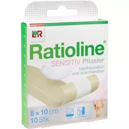 RATIOLINE apósito para heridas sensible rápido 8 cm x 1 m, 1 pieza