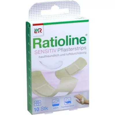 RATIOLINE tiras de yeso sensibles en 2 tamaños, 10 unidades