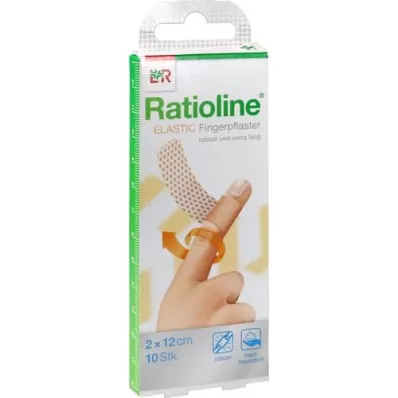 RATIOLINE venda elástica para los dedos 2x12 cm, 10 piezas RATIOLINE venda elástica para los dedos 2x12 cm, 10 piezas