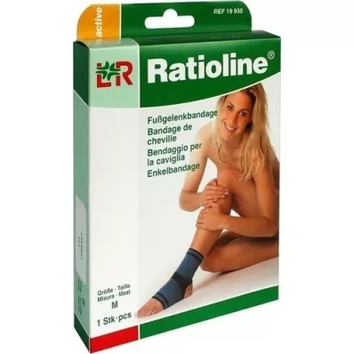 RATIOLINE vendaje de tobillo activo talla M, 1 pieza