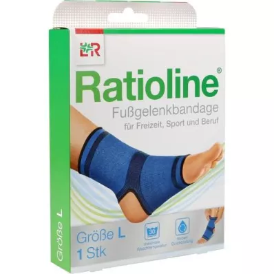 RATIOLINE vendaje de tobillo activo talla L, 1 pieza