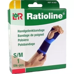 RATIOLINE muñequera activa talla S/M, 1 unidad